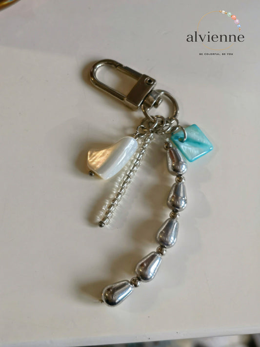 Seaside Pearl Bead Bag Accessory