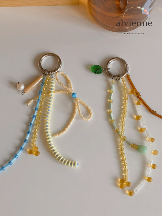 Sunbeam Bead Phone Charm Strap