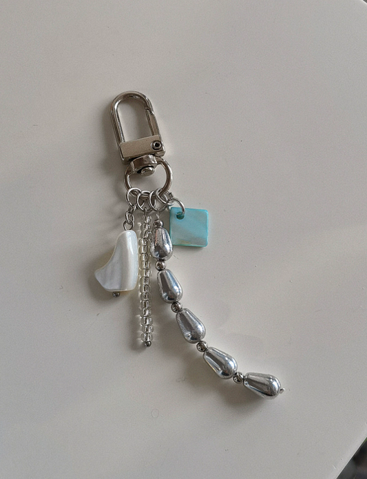 Seaside Pearl Bead Bag Accessory